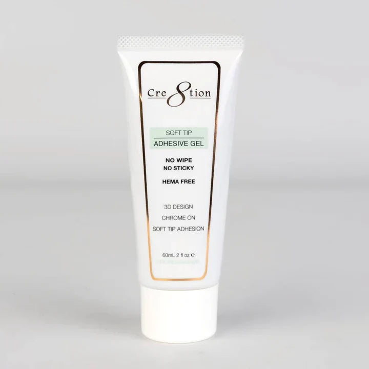 Cre8tion Soft Tip - Adhesive Gel in Tube 2oz (Pk: 192 pcs/case)