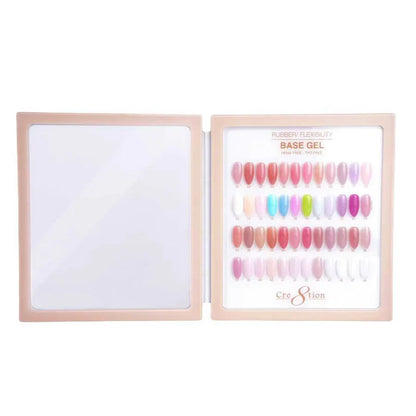 Cre8tion Gel Kit 0.5oz - RUBBERS/FLEXIBILITY BASE (48 Colors) Collection