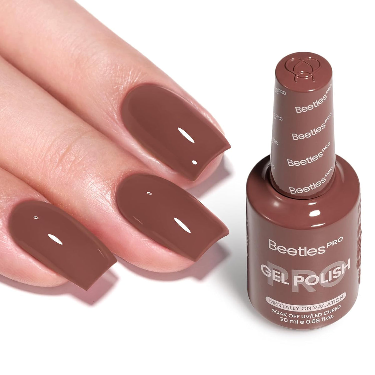 Beetles Pro Gel Polish, 20ml | Professional Nail Tech Formula, High Pigment Soak Off UV LED Long Lasting for Salon – 19 Colors