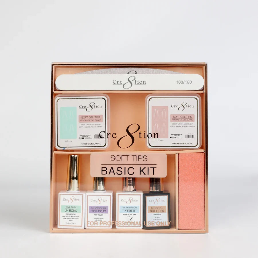 Cre8tion Soft Tips - BASIC KIT - SKU 38005