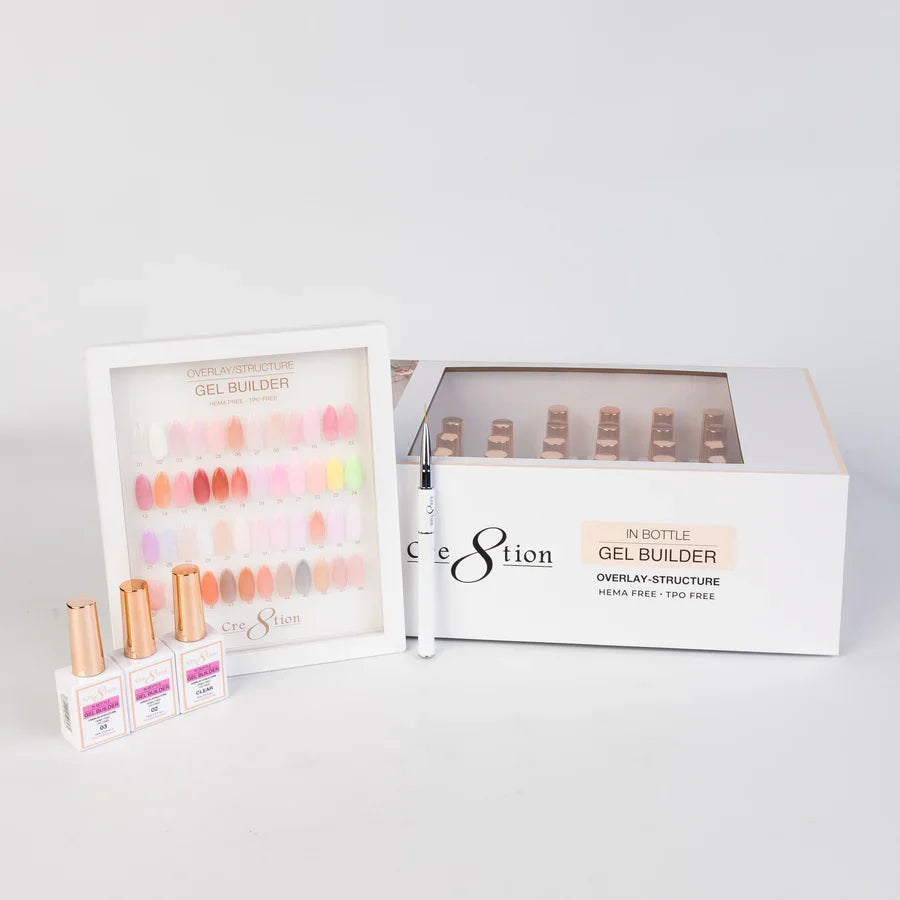 Cre8tion Kit (48 Colors) - Overlay/Brush On Builder 0.5oz (HEMA &amp; TPO Free)