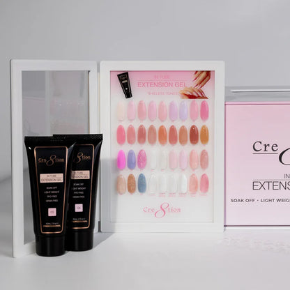 Cre8tion Gel in Tube Extension 36 Colors Kit - SKU 38039