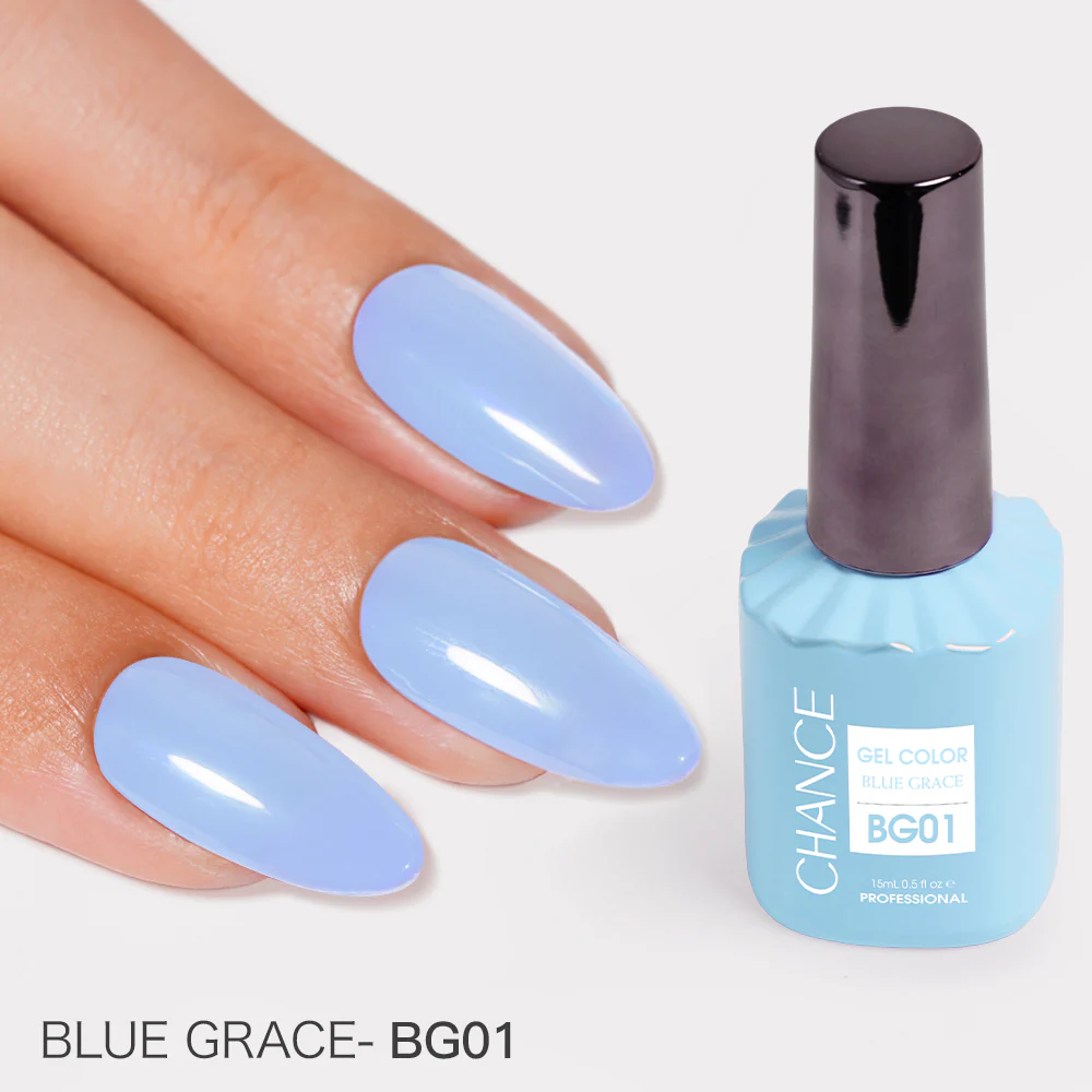 Chance Blue Grace Collection Gel Polish Set 0.5 oz 