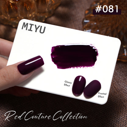 KaZEN | Miyu Gel Polish Collection 2 (50 Colors) - Red Couture Collection
