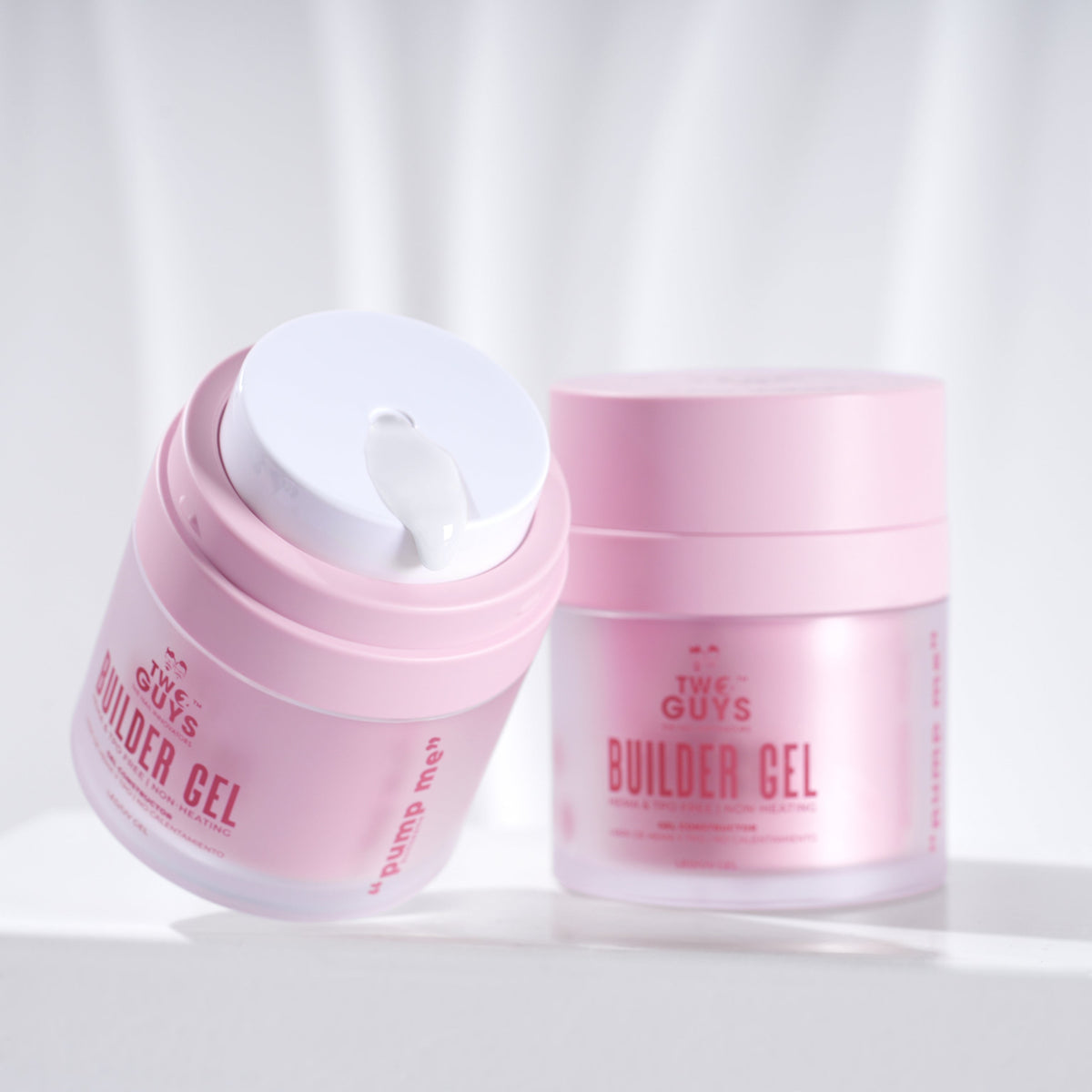 2Guys BG02 Very Demure (Milky White) Builder Gel 30ml – HEMA &amp; TPO Free
