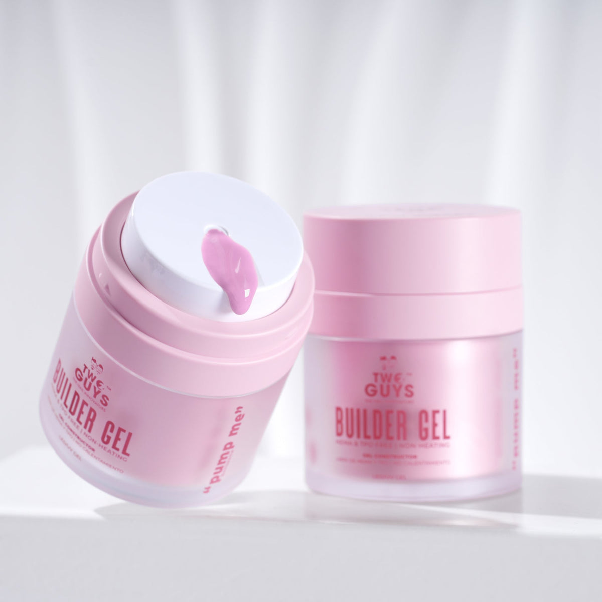 2Guys BG08 Rosy Glow Builder Gel 30ml – HEMA &amp; TPO Free