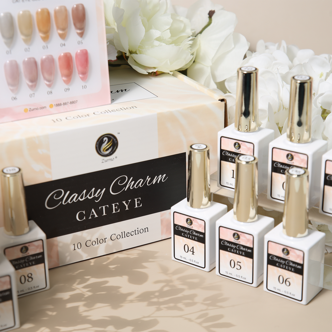 Classy Charm Cateye Collection - 10 Colors