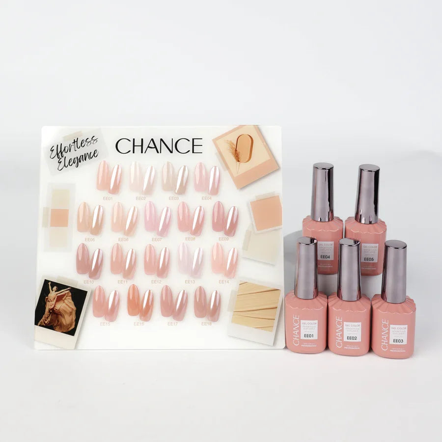 Chance Gel 0.5oz Full Kit (18 Colors) - Effortless Elegance