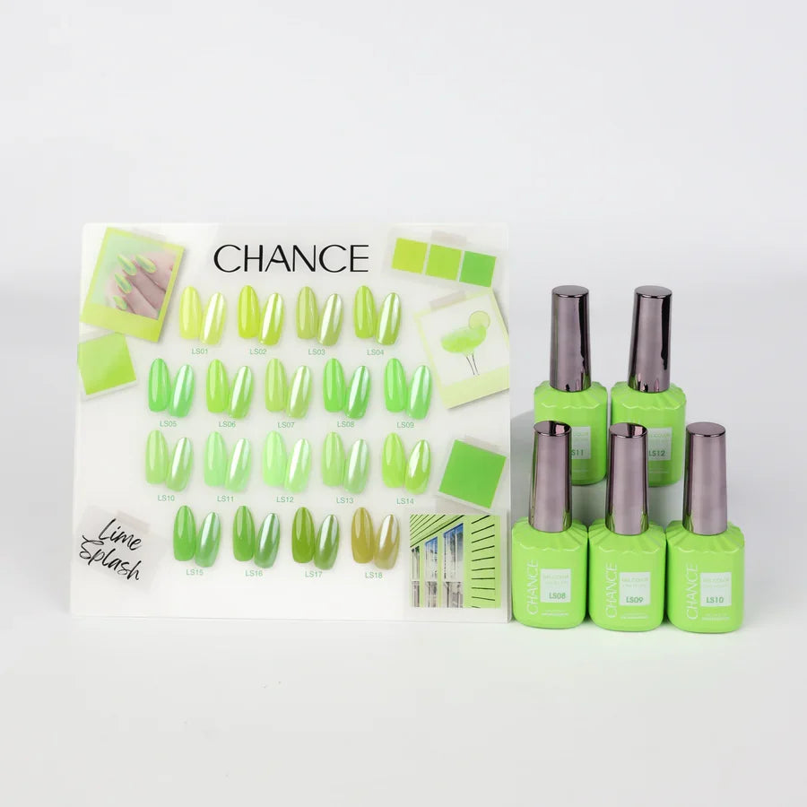 Chance Gel 0.5oz Full Kit (18 Colors) - Lime Splash