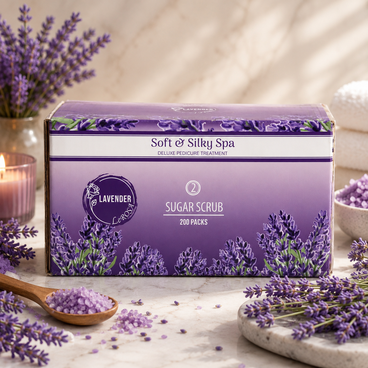 Lerosa Spa Pedicure - 200 bags/box