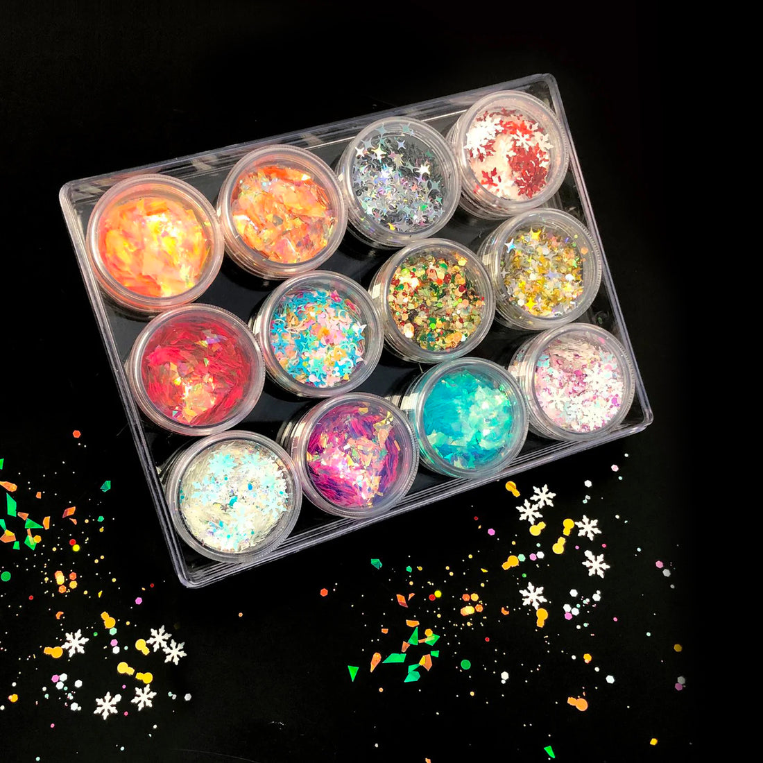 Christmas glitter
