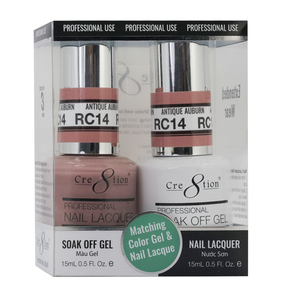 Cre8tion Gel Polish &amp; Nail Lacquer, Rustic Collection