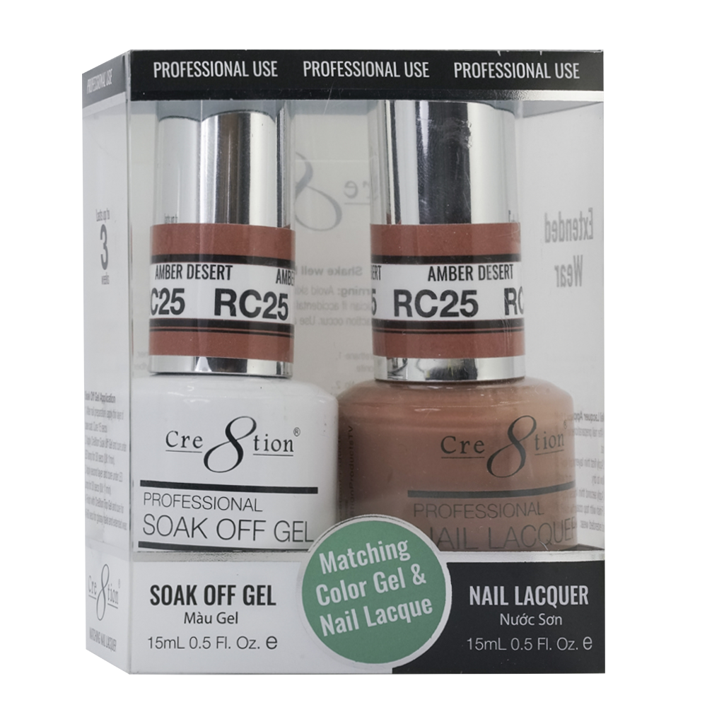 Cre8tion Gel Polish &amp; Nail Lacquer, Rustic Collection