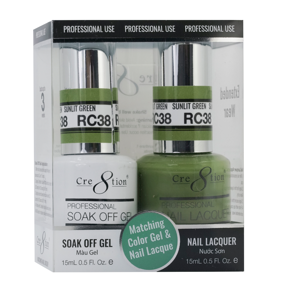 Cre8tion Gel Polish &amp; Nail Lacquer, Rustic Collection