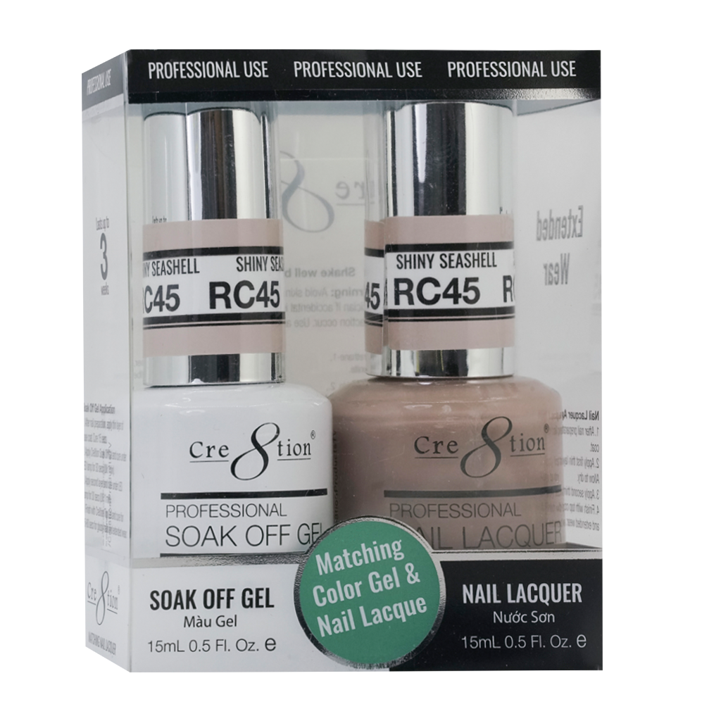 Cre8tion Gel Polish &amp; Nail Lacquer, Rustic Collection