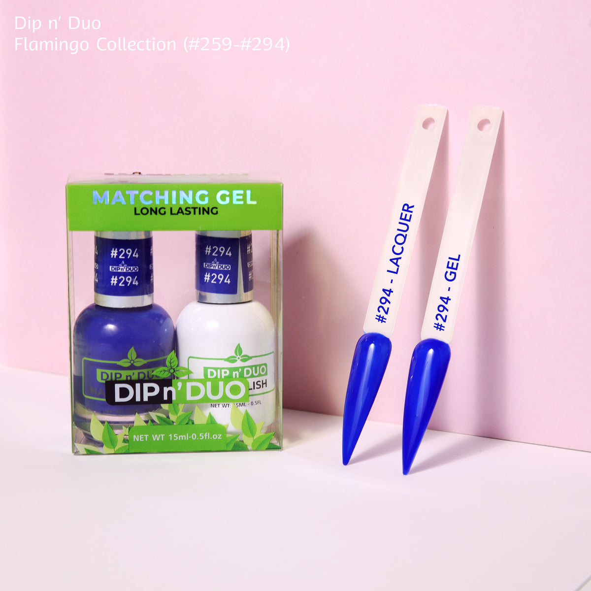 Dip n Duo Flamingo Collection Color 294 Gel polish Nail Lacquer 