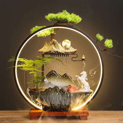 Harmony LED Waterfall Incense Fountain