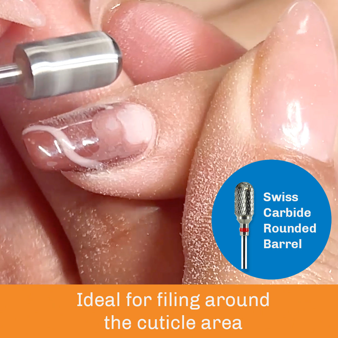 Swiss Carbide Rounded Barrel Bit SC5