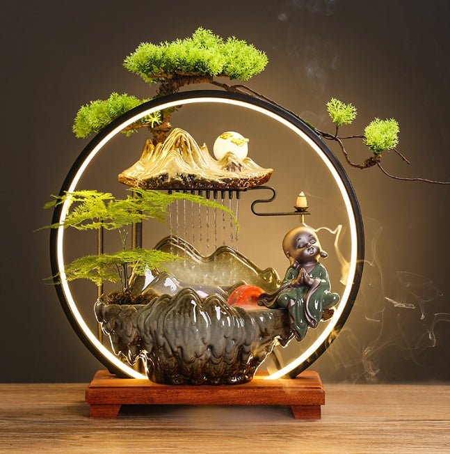 Harmony LED Waterfall Incense Fountain