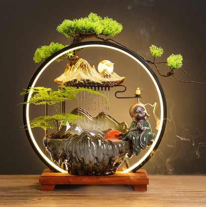 Harmony LED Waterfall Incense Fountain