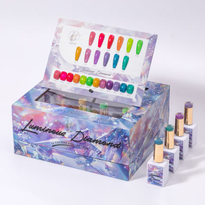 Reflective Diamond Disco Gel Collections