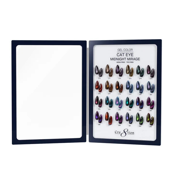 Cre8tion Acrylic Booklet - Cat Eye Midnight Mirage (24 colors)