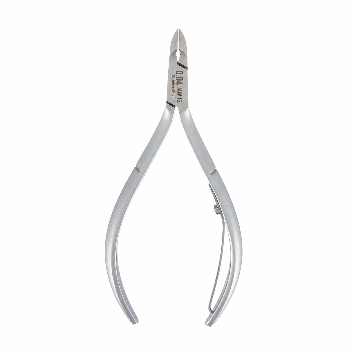 Kềm Nghĩa - D.04 Stainless Steel Cuticle Nipper - Jaw 16