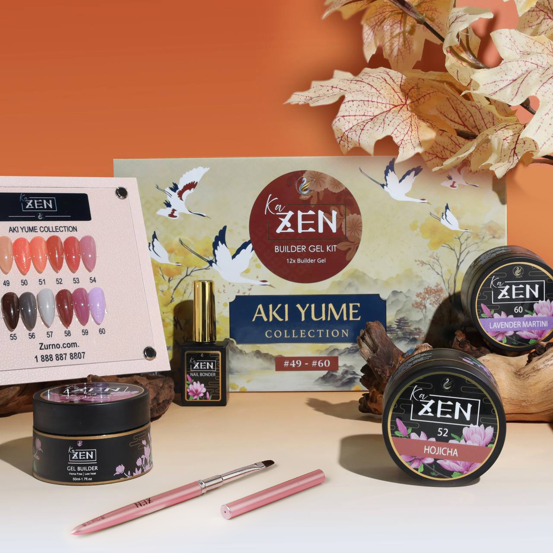 KaZEN | Builder Gel Aki Yume Collection