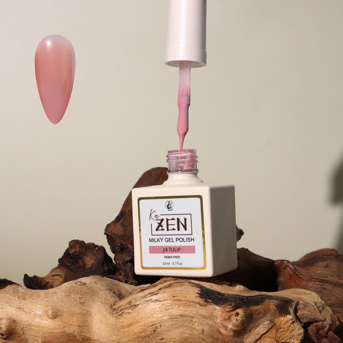 KAZEN | Milky Gel Polish - Cream