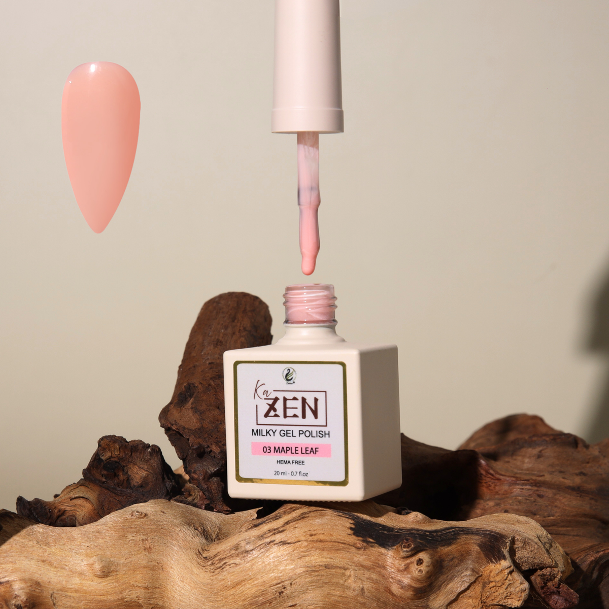 KAZEN | Milky Gel Polish - Cream