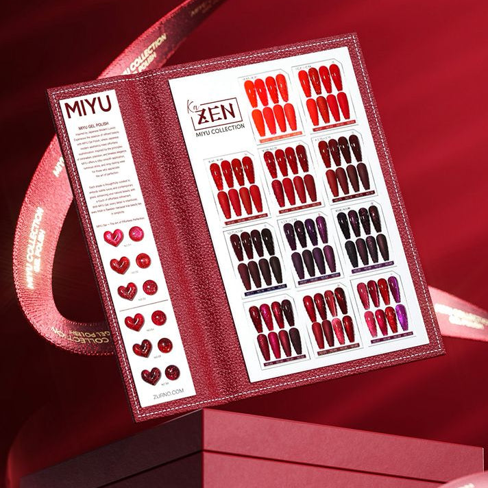 KaZEN | Miyu Gel Polish Collection 2 (50 Colors) - Red Couture Collection