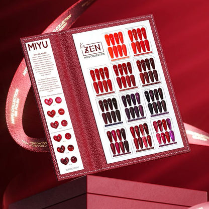 KaZEN | Miyu Gel Polish Collection 2 (50 Colors) - Red Couture Collection