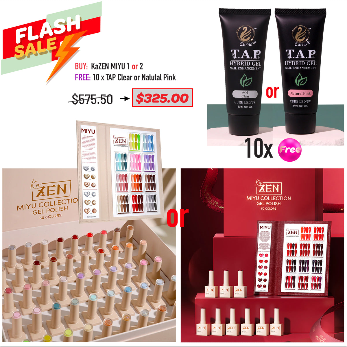 FLASH SALE - MIYU &amp; TAP 60ml Bundle [SEP 2026]