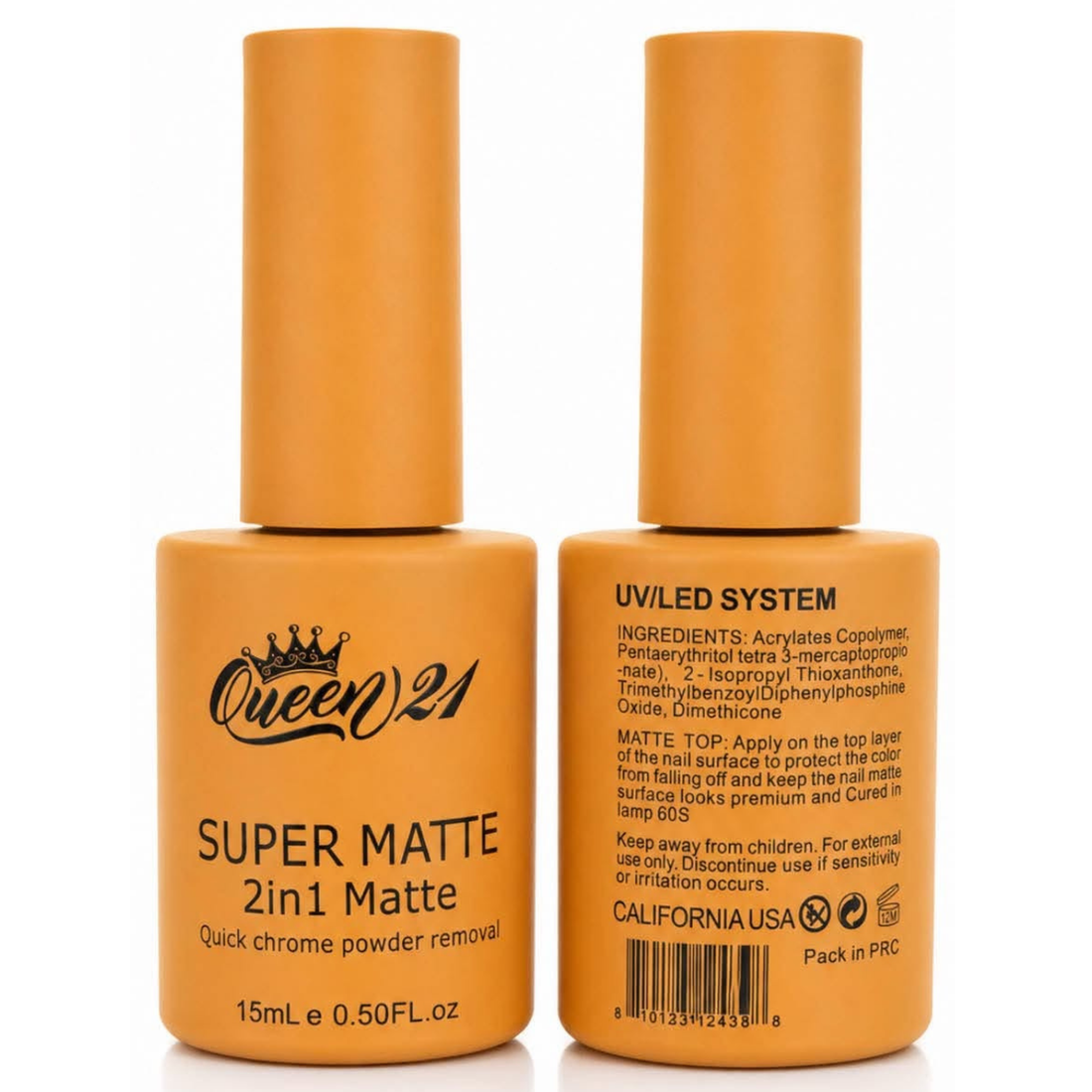 Queen Super Matte 2-in-1