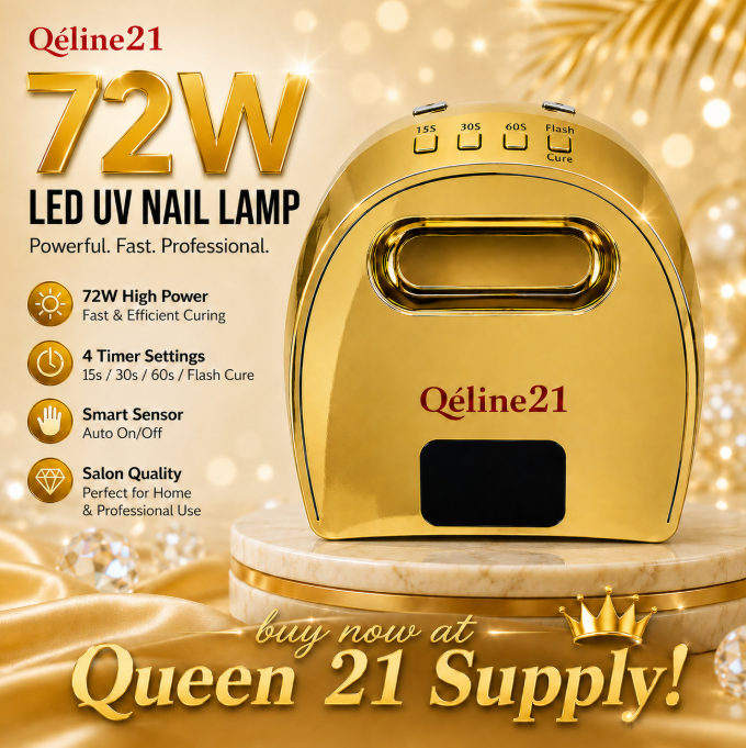 Qeline21 UV/LED Light 72W - GOLD