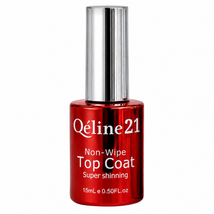 QUEEN 21 - Qéline21 Non-Wipe Top Coat - 15ml/0.5oz
