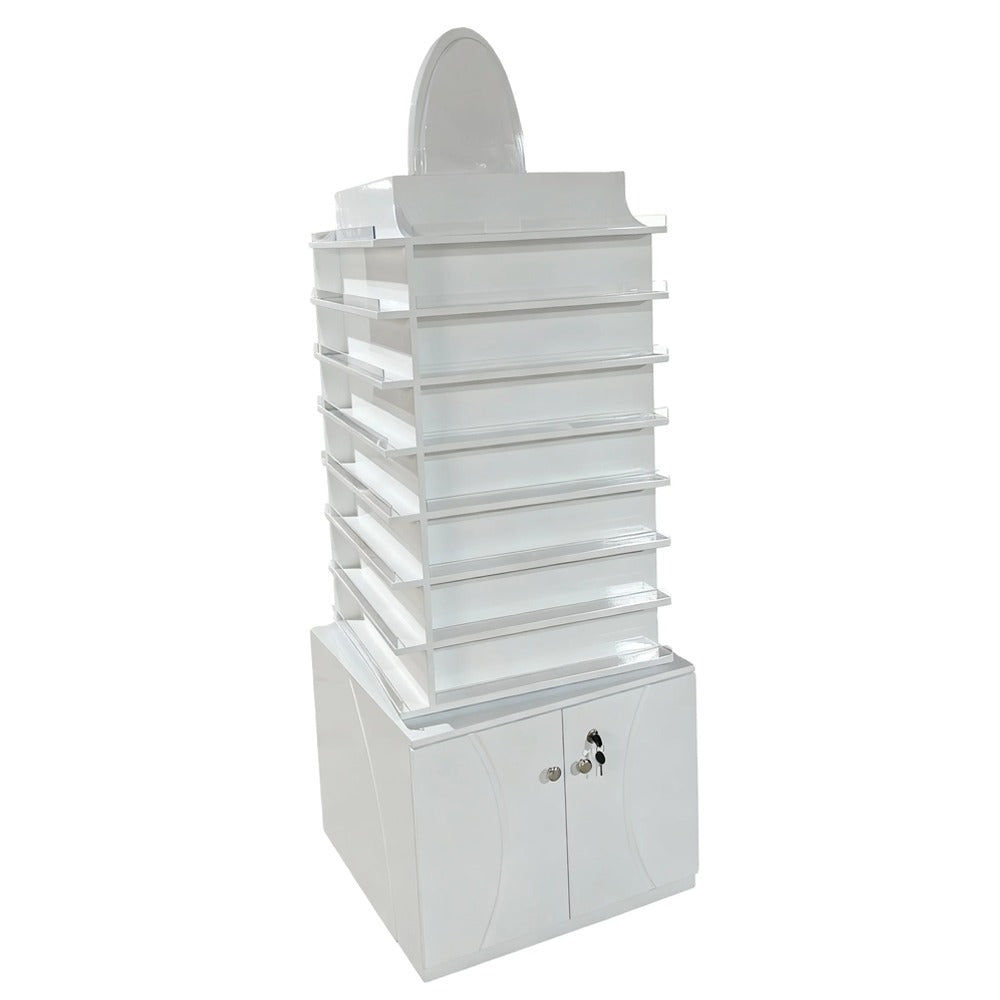 Nail Polish Storage &amp; Display Cabinet - PICK UP ONLY