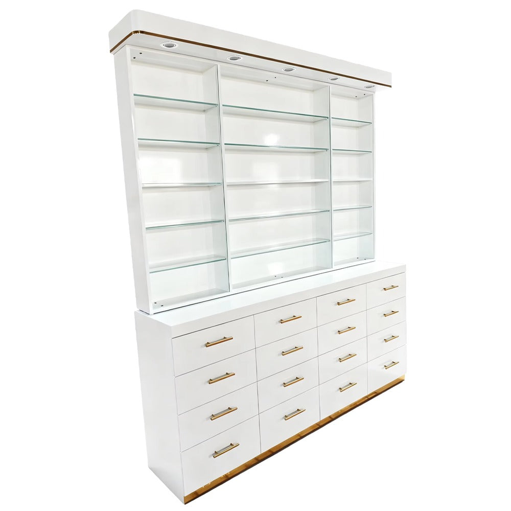 Nail Polish Storage &amp; Display Cabinet - PICK UP ONLY