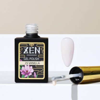 Zen Milky Gel (Gel Polish) Mochidoki Collection Color 25 