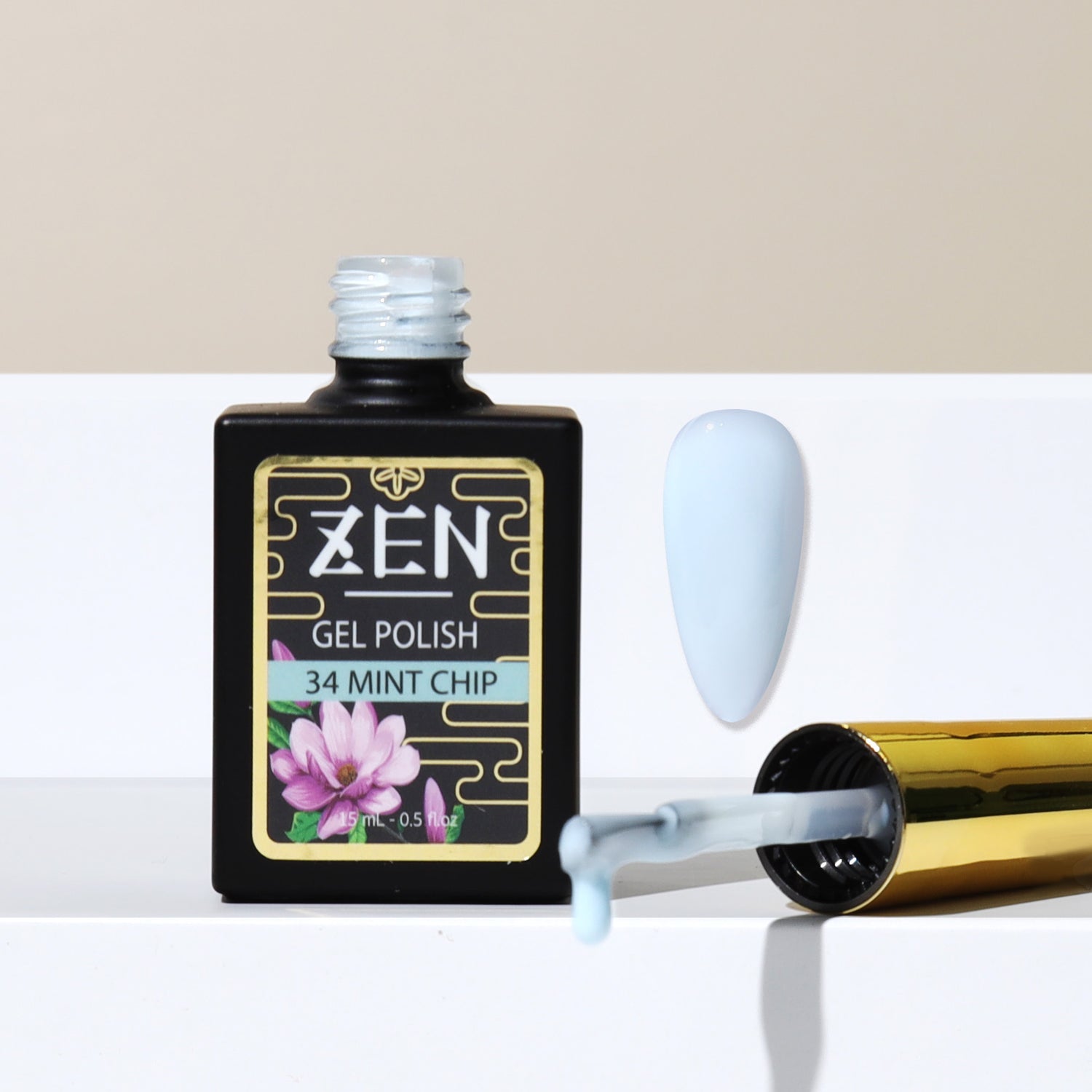 Zen Milky Gel (Gel Polish) Mochidoki Collection Color 34