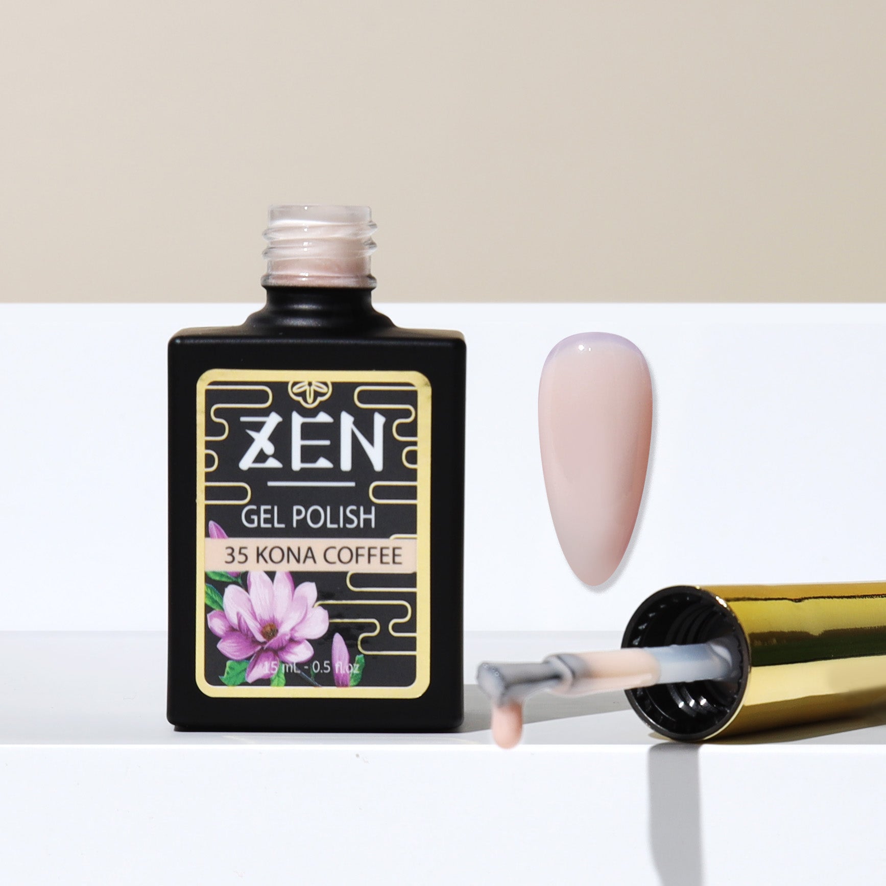 Zen Milky Gel (Gel Polish) Mochidoki Collection Color 35