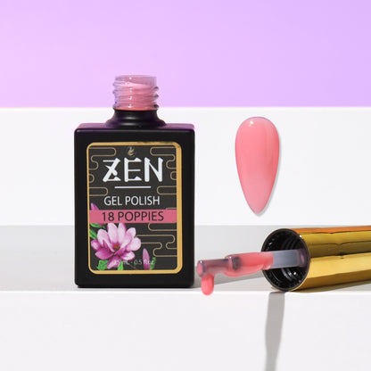 Zen Milky Gel (Gel Polish) Winter Garden Collection Color 18