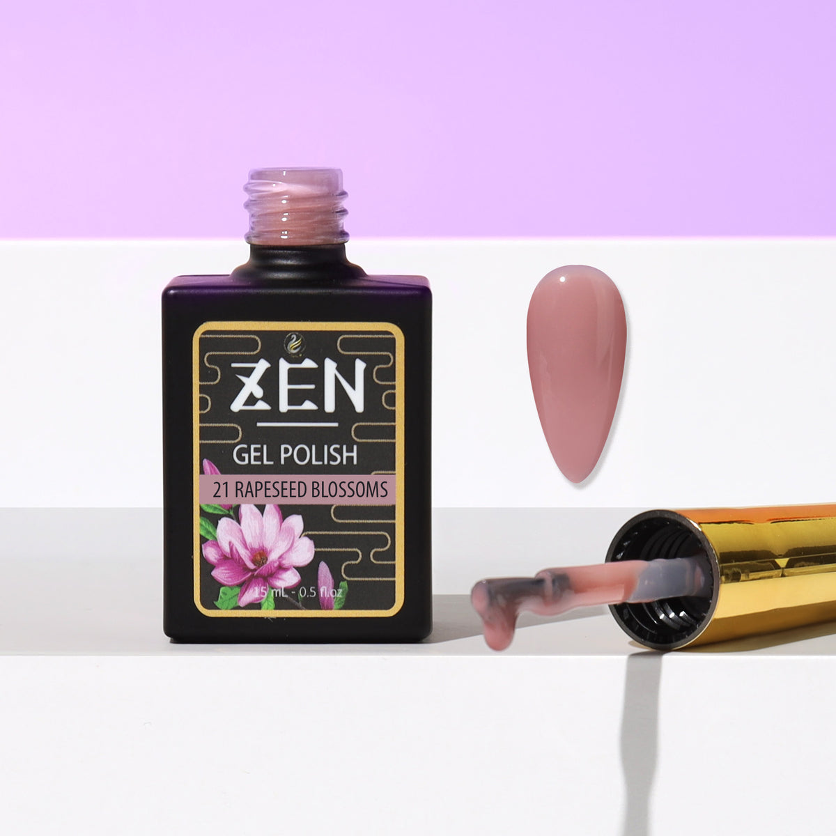 Zen Milky Gel (Gel Polish) Winter Garden Collection Color 21 