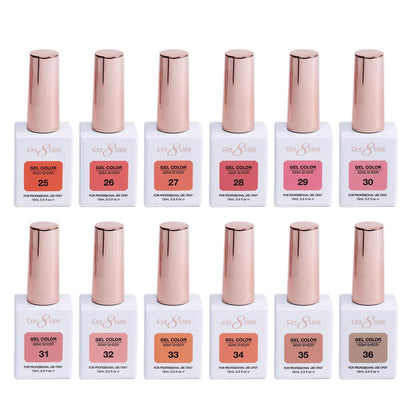 Cre8tion Kit (72 Colors) - HEMA Free SEMI-SHEER 0.5oz (HEMA Free) - SKU 38037