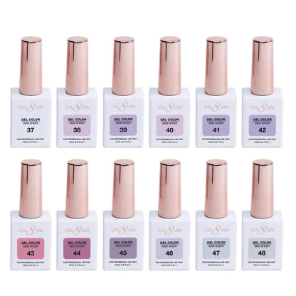 Cre8tion Kit (72 Colors) - HEMA Free SEMI-SHEER 0.5oz (HEMA Free) - SKU 38037