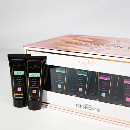 Cre8tion In Tube Extension Gel Set 24 Colors - SPRING &amp; SUMMER (
