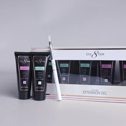 Cre8tion In Tube Extension Gel Set 24 Colors - SPRING &amp; SUMMER (