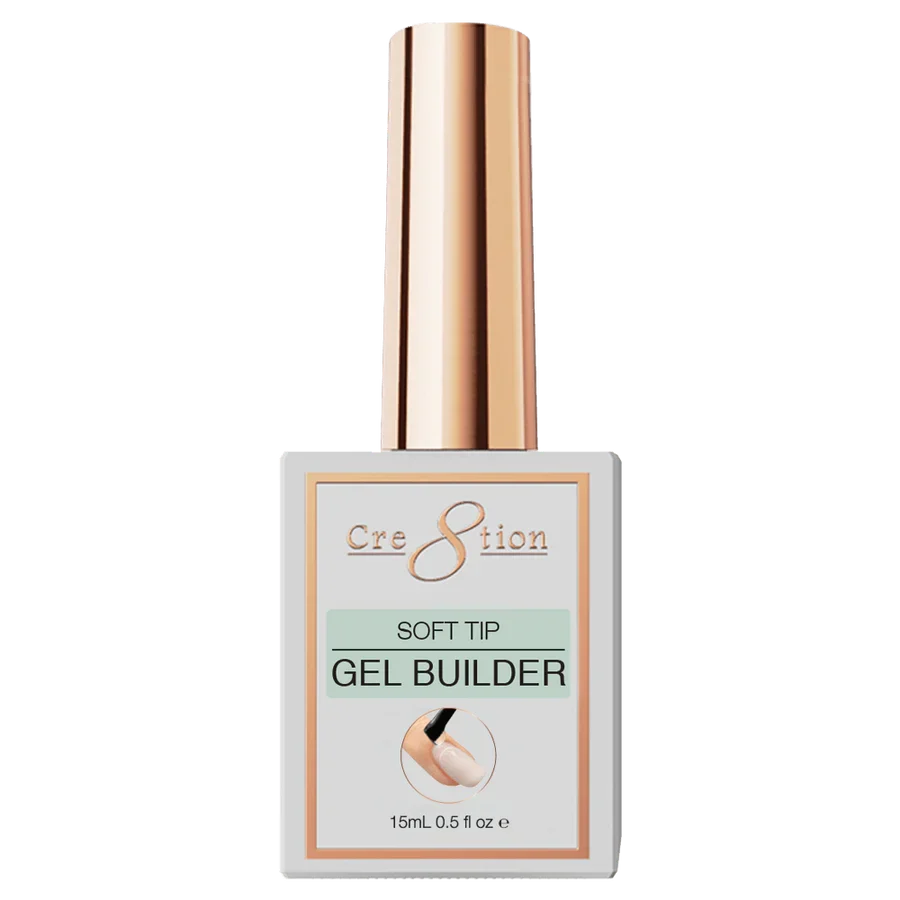Cre8tion Soft Tip - Gel Builder 0.5oz (Pk: 288 pcs/case)