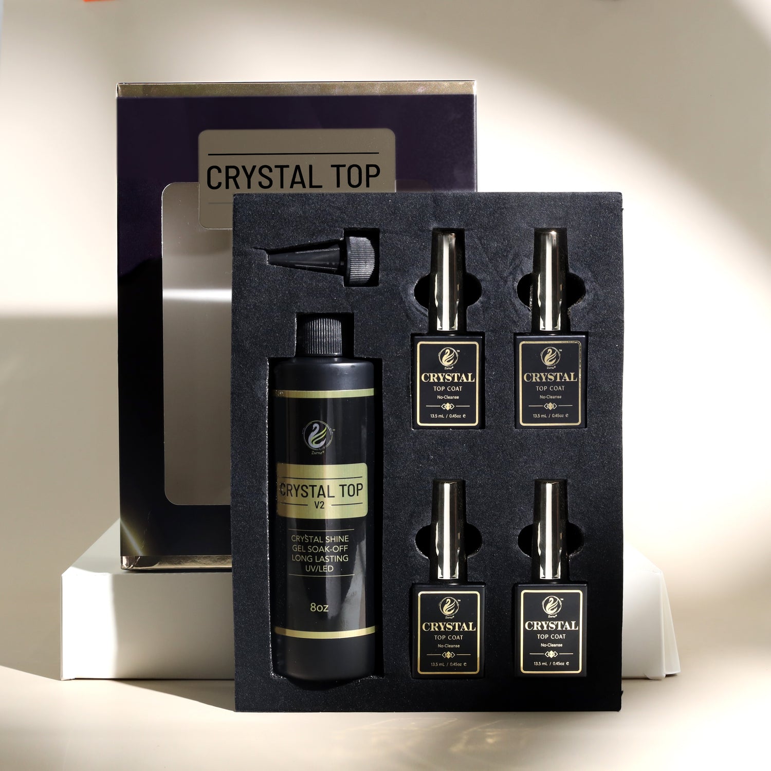 Zurno Crystal Collection - Top Coat &amp; Base Coat