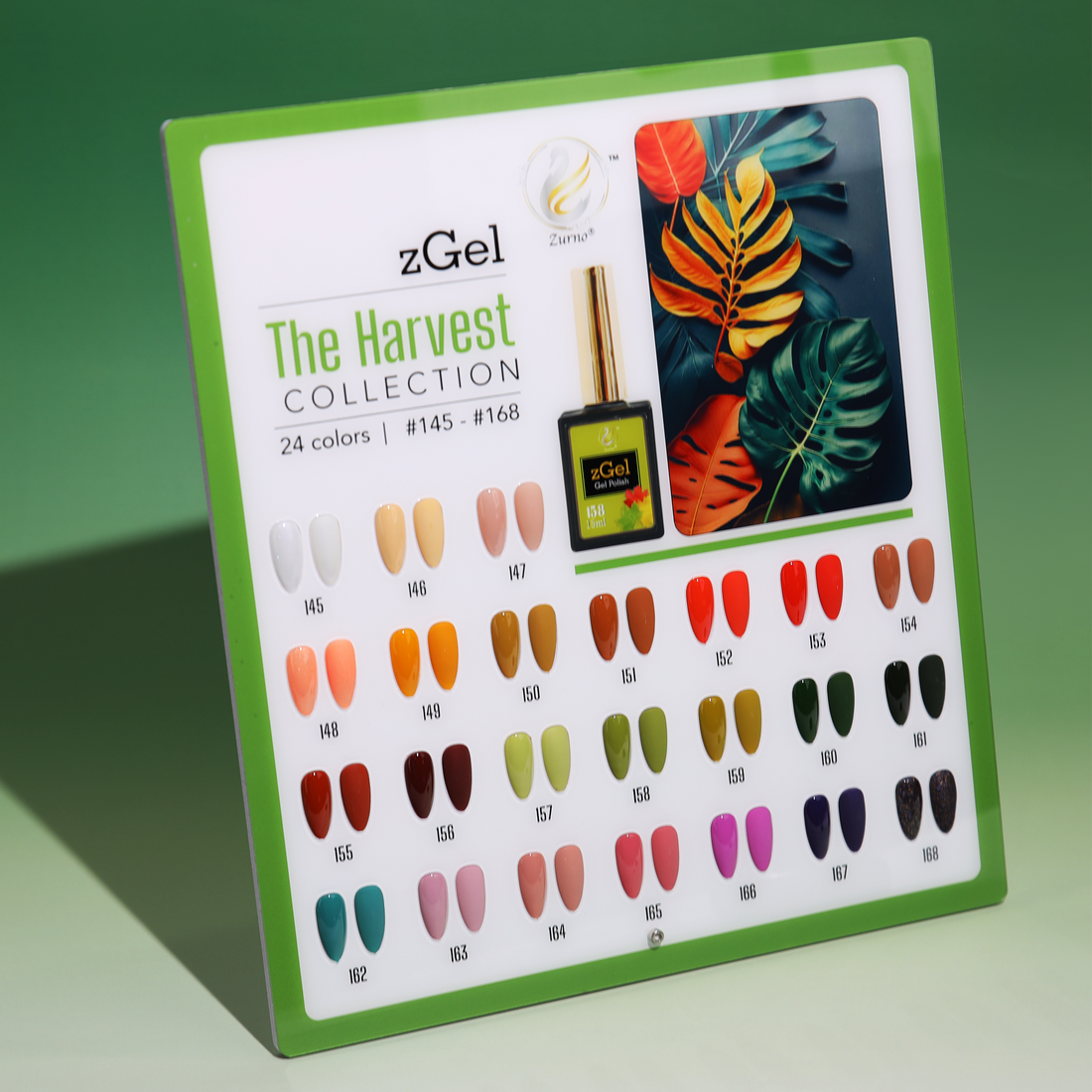 zBlend &amp; zGel | Color Chart - NEW VERSION